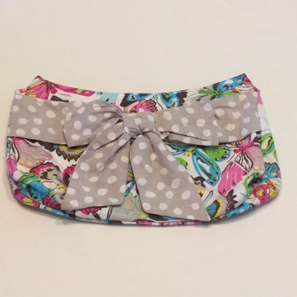 thirty-one Skirt Purse Wrap Butterfly w/ Bow